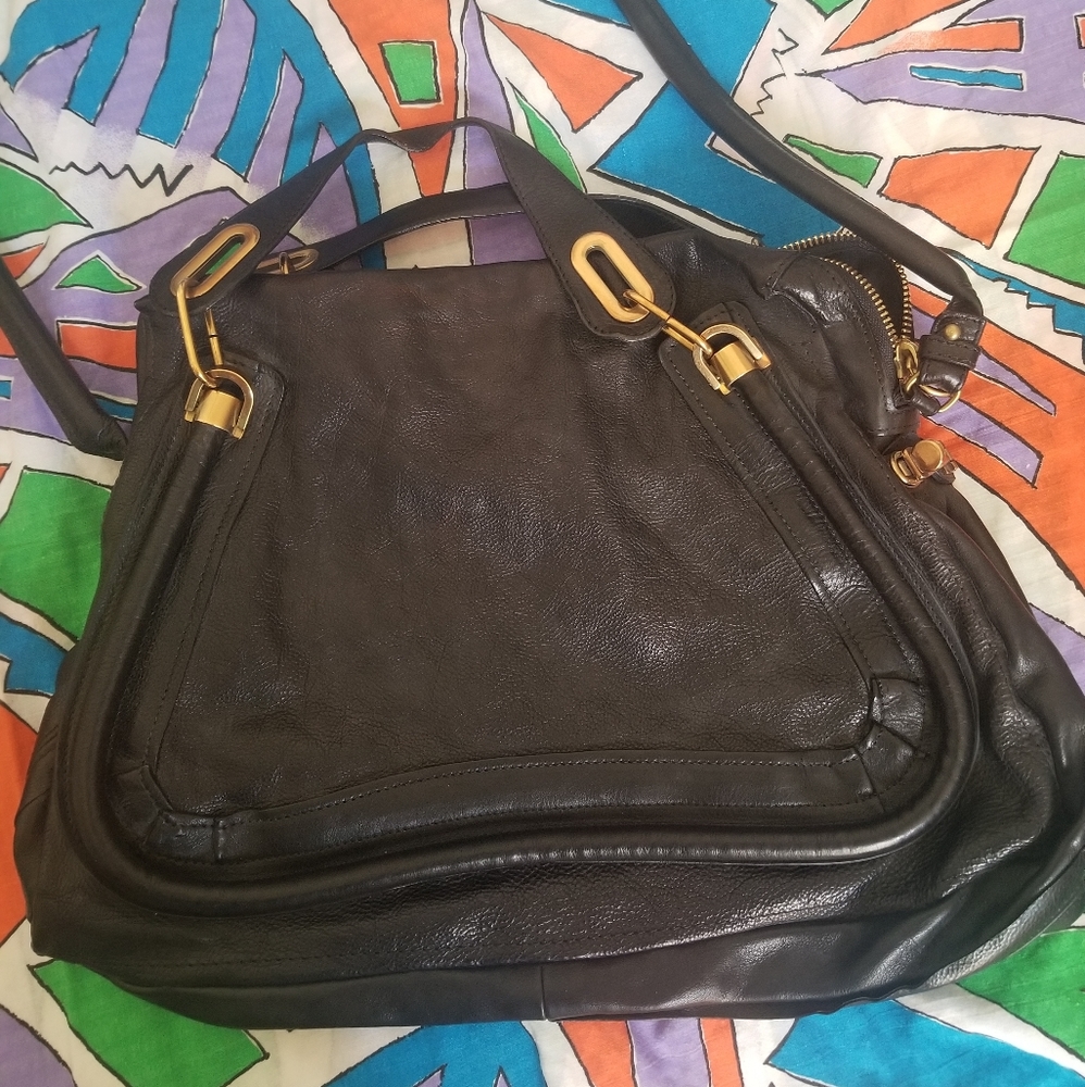 Chloe Paraty black leather Bag